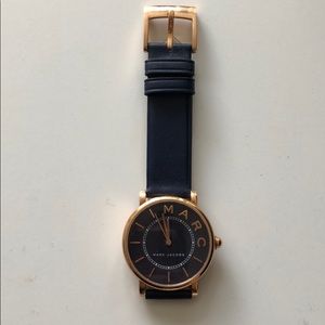 Marc Jacobs Navy Rose Gold Watch